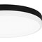 Quoizel Weldin Flush Mount Led Matte Black White WLN1615MBKW - alternate 4